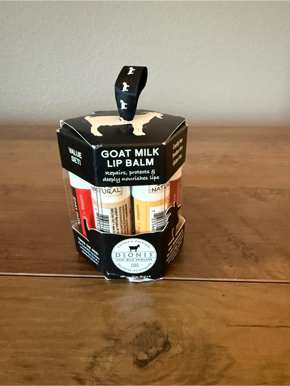 Dionis Goat Milk Lip Balm Value Set - Natural & Tinted Shades